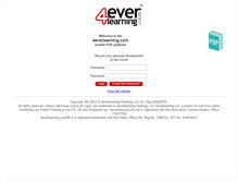 Tablet Screenshot of 4everlearning.com